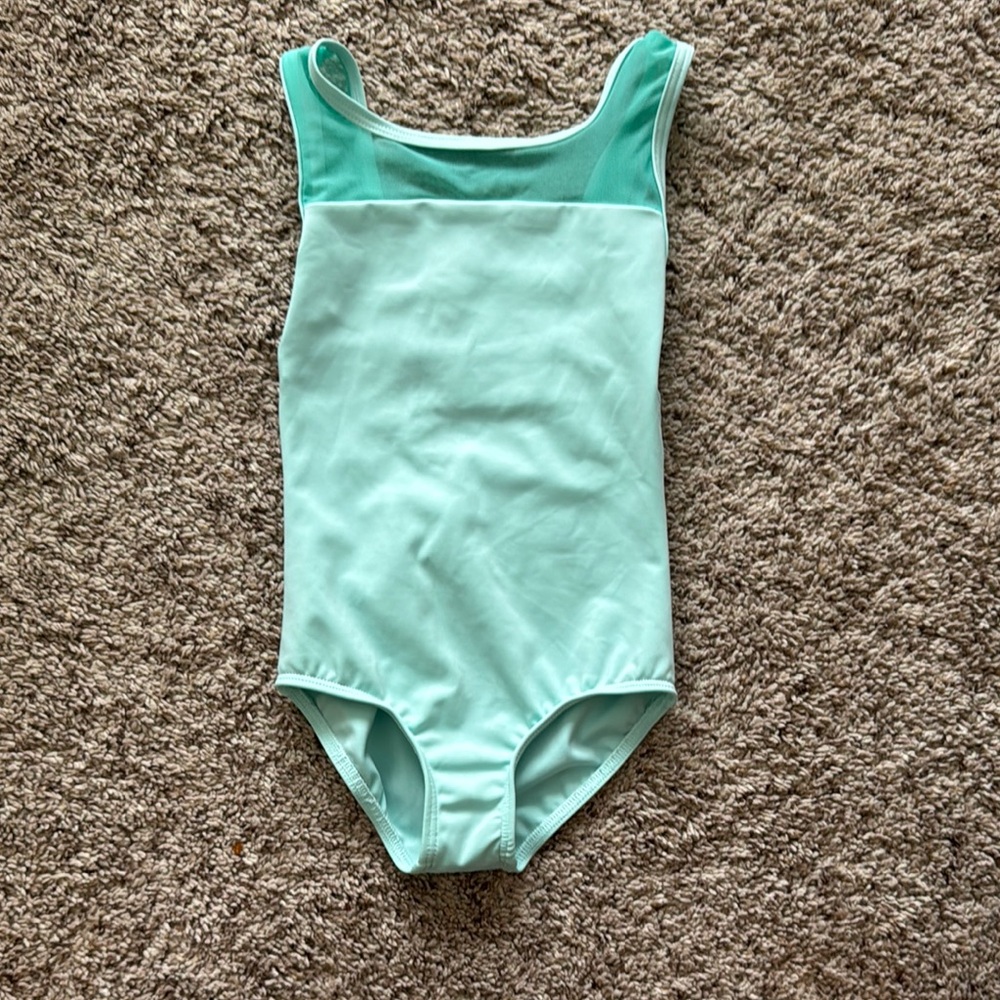 Mint ballet/gymnastics leotard